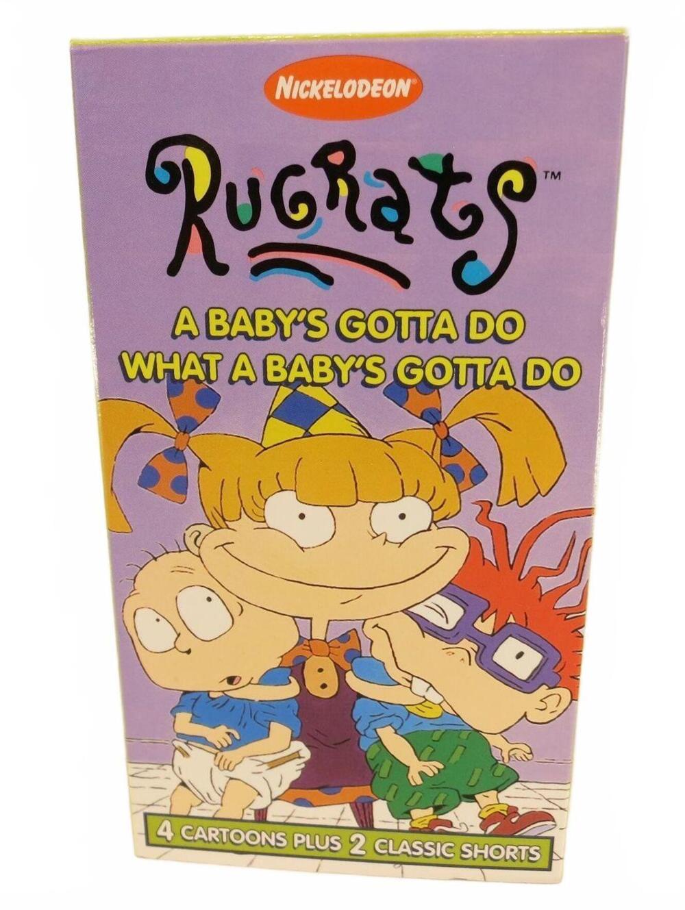 Nickelodeon Rugrats A Babys Gotta Do What a Babys Gotta Do VHS 1993